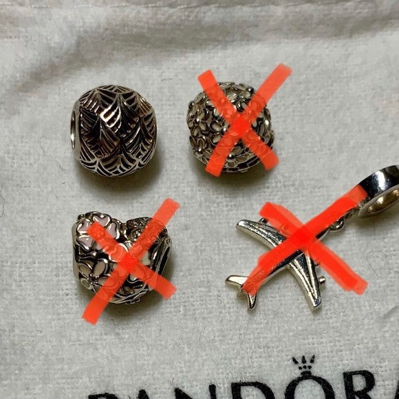 Palm Leaves Pandora Charm - Picture 2 of 2